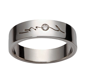 Classic 5 | Men's Wedding Ring - Click Image to Close